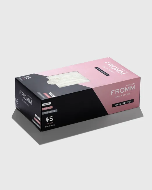 Fromm Clear Vinyl Gloves